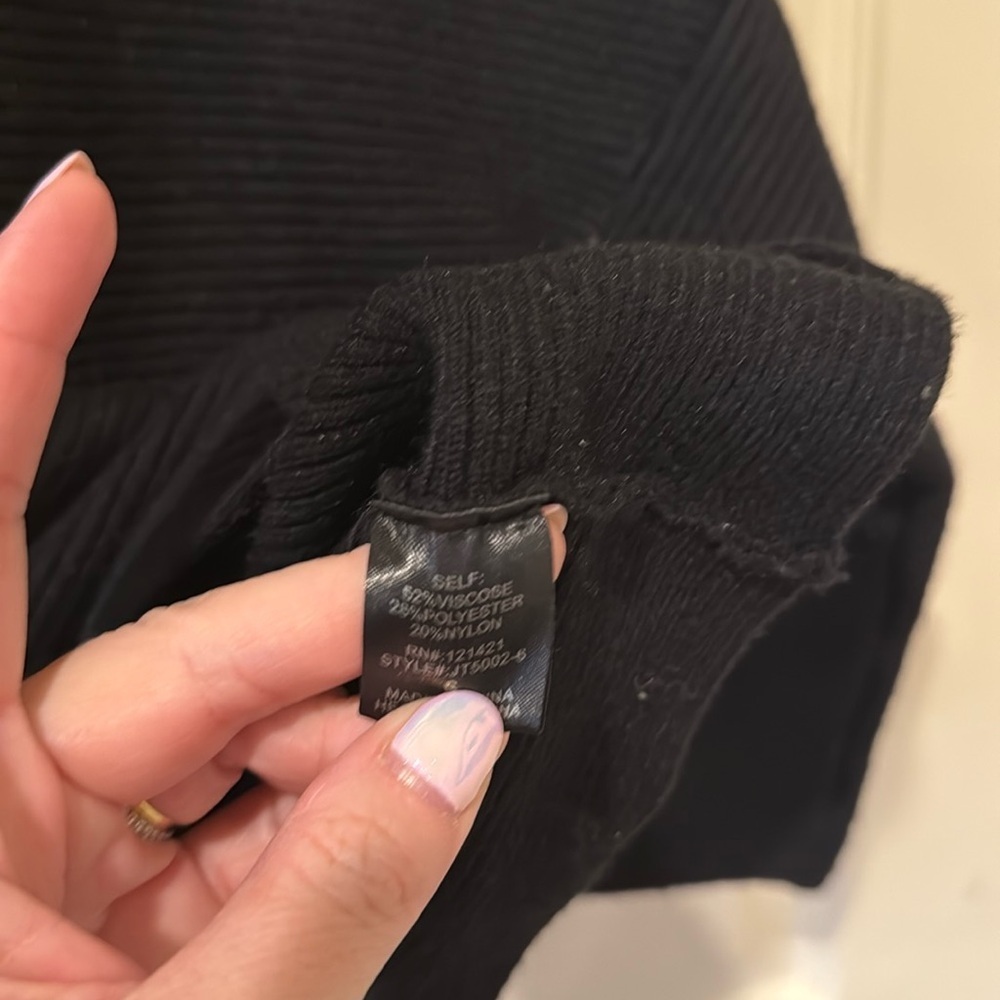 Ellison Not Your Causual Black Top, small - Picture 5 of 7